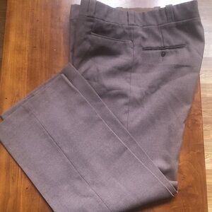 Men's vintage light brownDress Pants 100% virgin wool